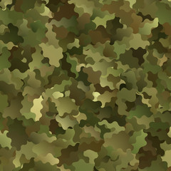 Fototapeta premium Abstract Vector Military Camouflage Background