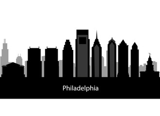 Philadelphia silhouette