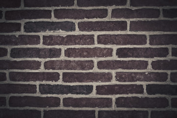 Fototapeta premium Dark Old Brick Wall Texture