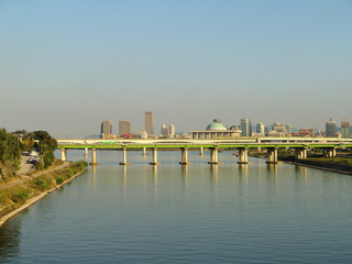 Naklejka premium 건축이미지