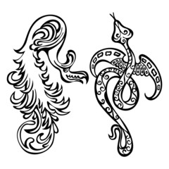 Fantasy animal dragon