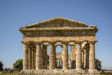 Tempio di Poseidon frontale
