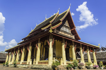 Wat Saket in Vientiane, Laos , They are public domain or treasur