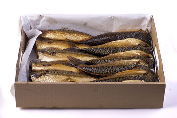 Smoked mackerel © blistwan