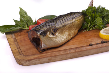 Smoked mackerel © blistwan