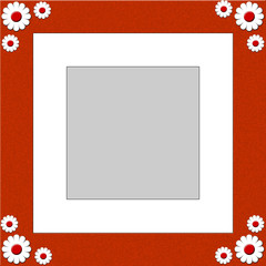 Flower Shape Photograph Frame.