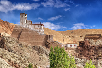 Ruins at Basgo Monastery, Leh, Ladakh, Jammu and Kahsmir, India