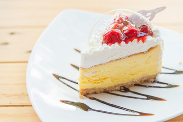 Strawberry cheese cake