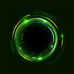 Vector Abstract Circles Background