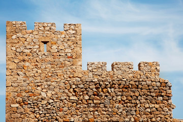 Old castle wall