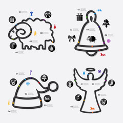 Christmas infographic