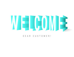Welcome message