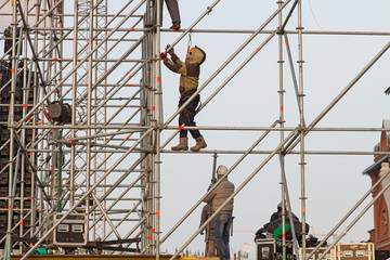 Construction workers.