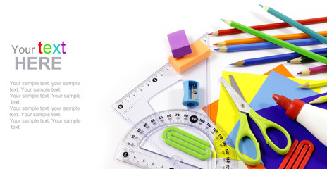 Stationery with copy space