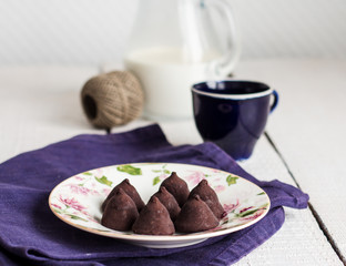 candy chocolate truffles