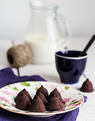 candy chocolate truffles