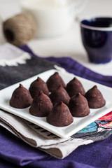 candy chocolate truffles