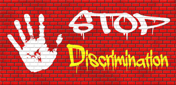 stop discrimination no racism
