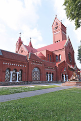 Church of St. Simeon and St. Elena in Minsk - obrazy, fototapety, plakaty