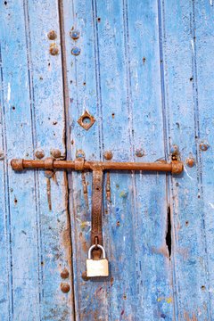 rusty metal   nail dirty  and morocco