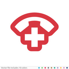 Sticker Icon - Vector file includes all colors