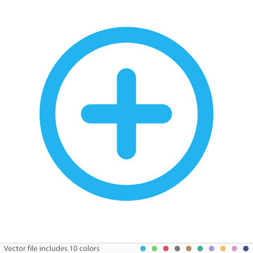 Sticker Icon - Vector file includes all colors