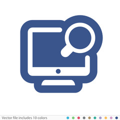 Sticker Icon - Vector file includes all colors