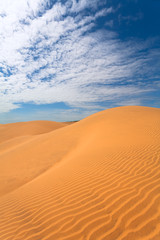 Fototapeta na wymiar hills, dunes, sky