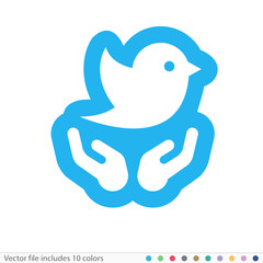 Sticker Icon - Vector file includes all colors