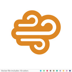 Sticker Icon - Vector file includes all colors