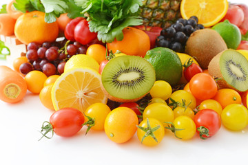 新鮮な野菜と果物