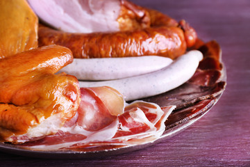 Assortment of deli meats