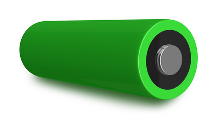 Green battery isolated