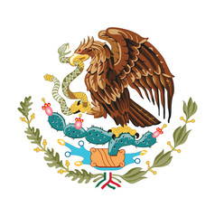 symbol of Mexico, vector illustration