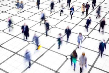 Menschen in der Anonymität