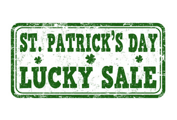 St. Patrick's Day lucky sale stamp