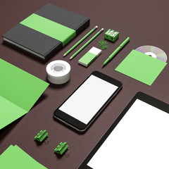 Mockup business template.