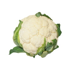 Cauliflower isolated on white background