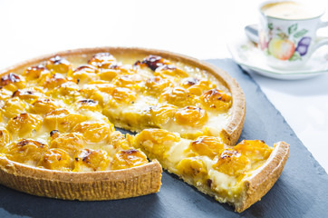 tarte mirabelles