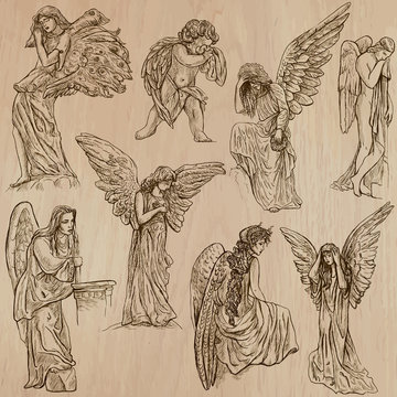 Angel Drawing- Step by Step Guide to Drawing an AngelAngel Drawing - Take  Out Drawing