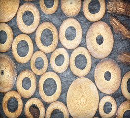 Bamboo Coconut Shell wall