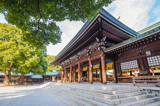 Meiji-jingu Shrine in Tokyo, Japan