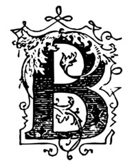 Vintage Floral Alphabet