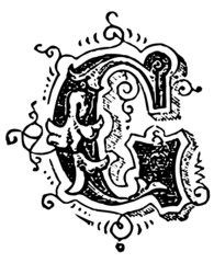 Vintage Floral Alphabet