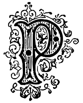 Vintage Floral Alphabet