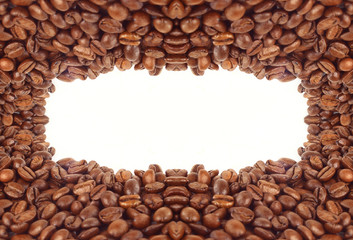 Natural grain of coffee.