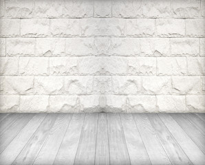 wall and wood floor background