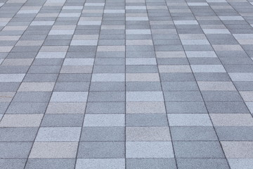 close - up street floor tiles as background..