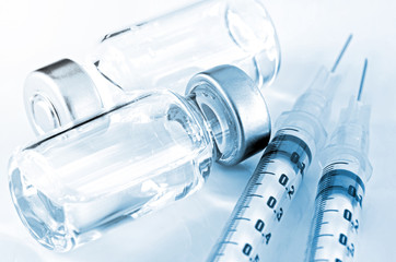 Tuberculin Syringe and Sterile Vial Injection.