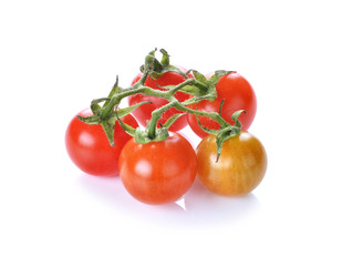 Tomatoes isolated on white background